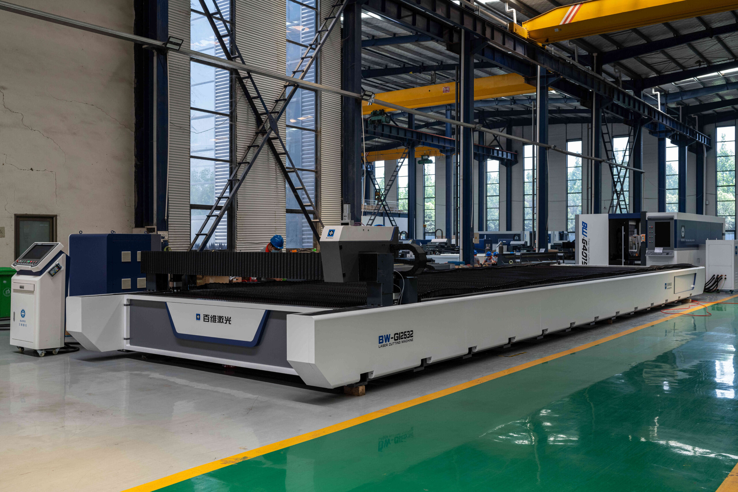 30KW Baiwei Fiber Aluminum Sheets Laser Cutting Machine Manufacturer