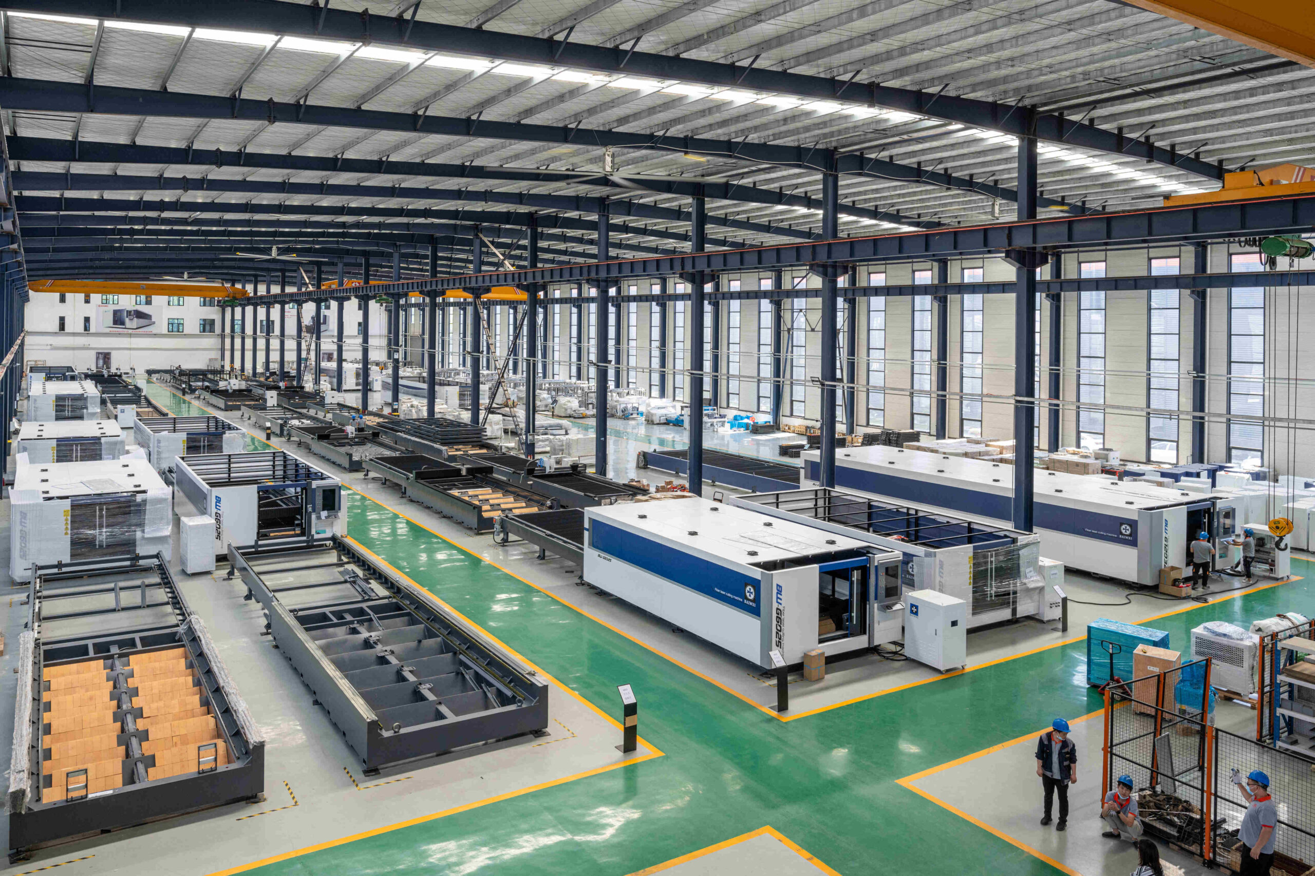 Intelligent Closed Type Fiber Laser Cutting Machine China