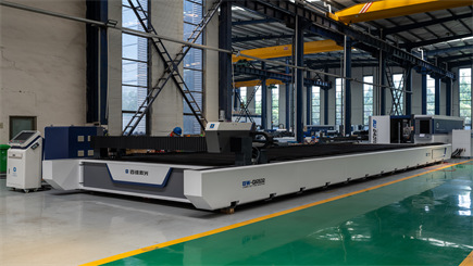 High speed open type fiber laser cutting machine in stock