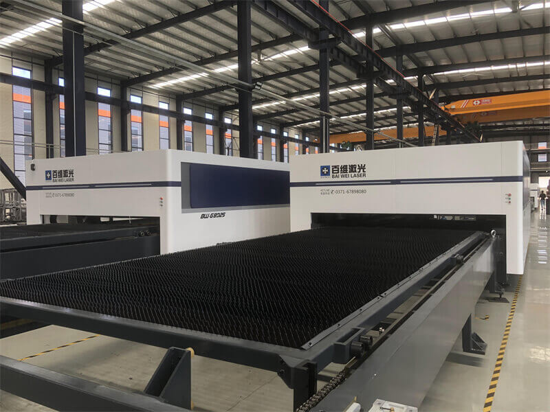 High quality laser cutting machine for aluminum plate