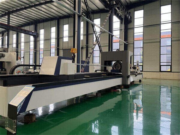 Laser Tube Cutting Machine Equipment Automatic Feeding Laser Tube Cutting Machine Laser Manufacturer Baiwei Laser