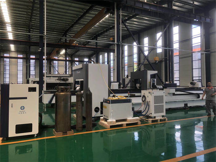 Baiwei Laser Tube Laser Cutting Machine Automatic Loading and Unloading Stainless Steel Tube Laser Cutting Machine Manufacturer