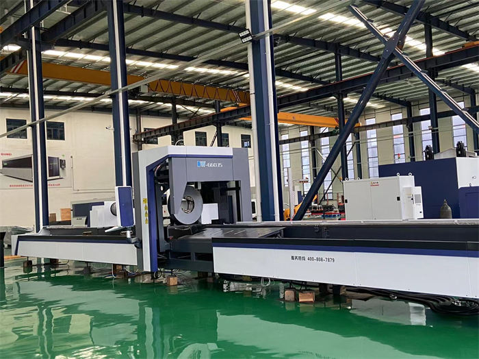 Baiwei laser 2022 professional 6m cnc fiber laser tube cutting machine for sale