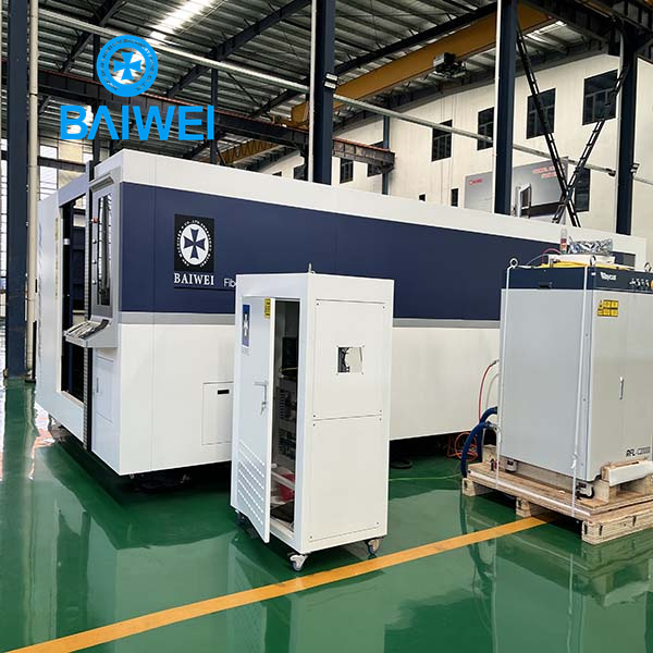 High performance fiber laser cutting machine for metal