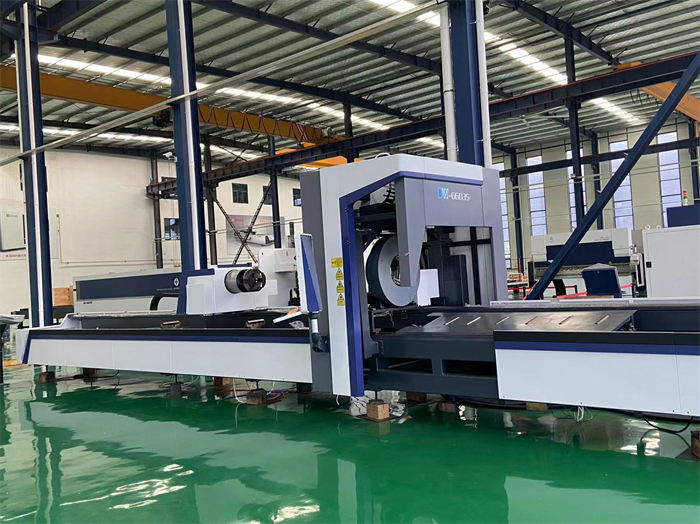 Baiwei Technology CNC Fiber Laser Tube Cutting Machine Metal Sheet Tube Cutting Equipment Laser