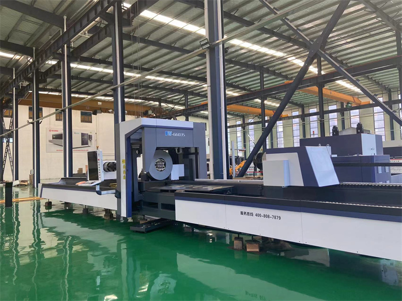Automatic loading and unloading laser tube cutting machine laser cutting machine for sale