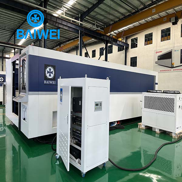 CNC Dual-use Sheet 6000W Laser Cutter For Metal Fiber Laser Cutting Machine