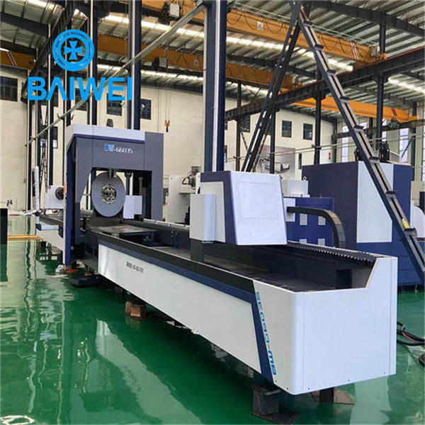 fiber laser cutting machine for Galvanized sheet tube 3000w