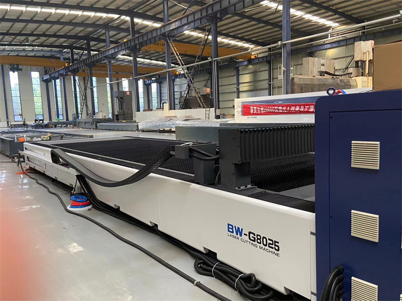 Professional open type fiber laser cutting machine for steel plate