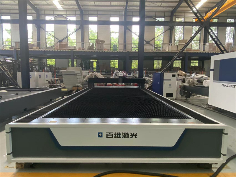 Salable open type fiber laser cutting machine for steel plate