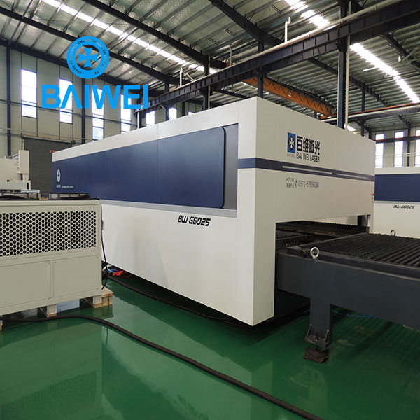 4000w Steel sheet metal fiber laser cutting machine for Stainless Aluminum
