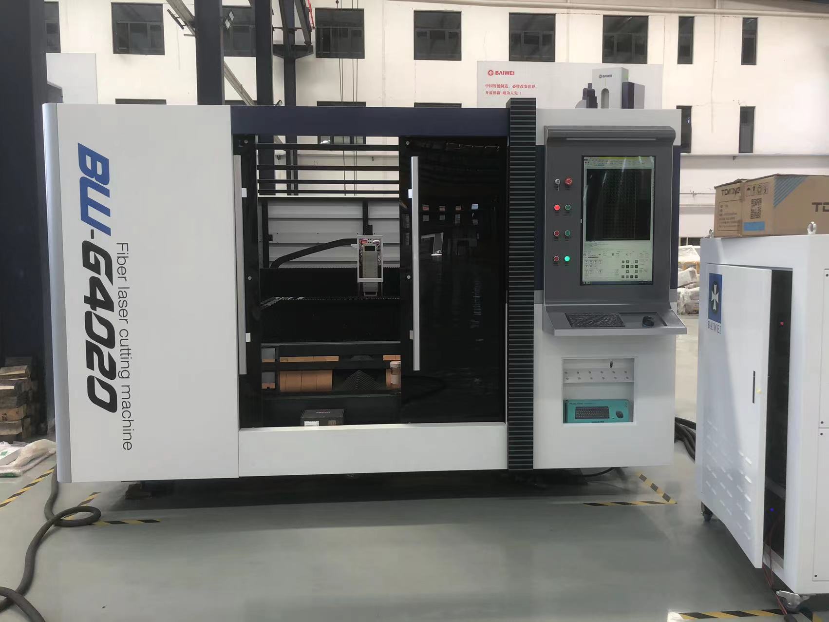 Baiwei Plate Laser Cutting Machine CNC Laser Tube Cutting Machine Flatbed Laser Cutting Machine Processing Customization