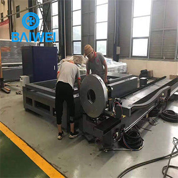 Upgrated laser cutting machine producer for Titanium  pipe