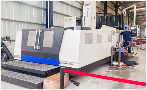 BW3000 4kw open type fiber laser plate&tube cutting machine in stock
