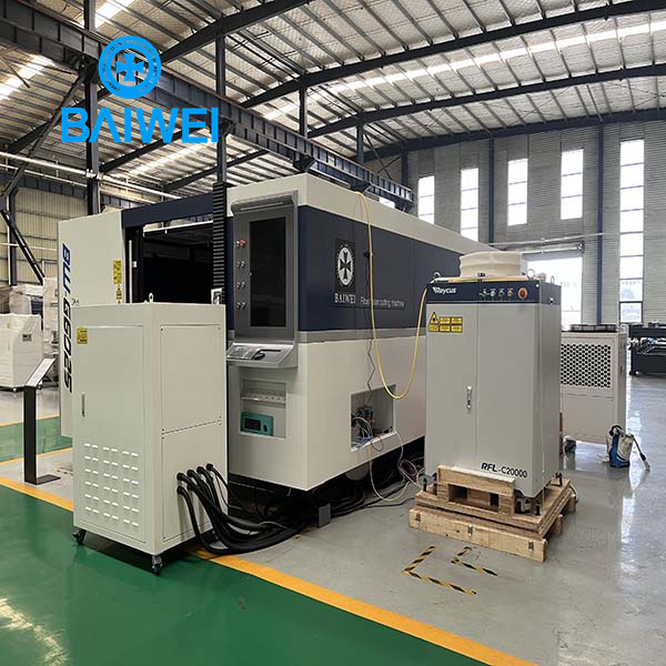 3000W CNC Metal Fiber Laser Cutting Machine Stainless Steel Cutting Machinery