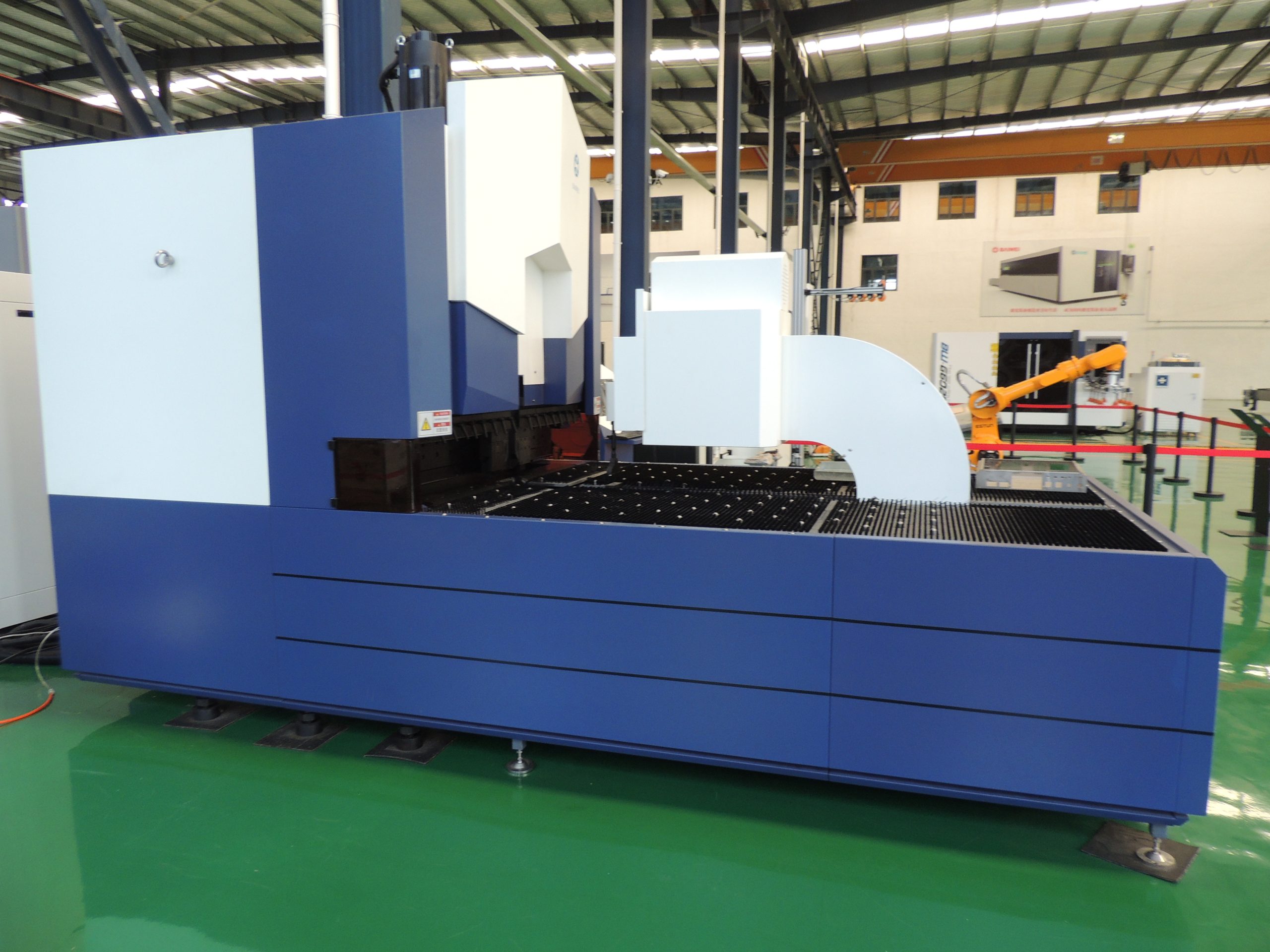 Baiwei laser sheet metal servo flexible bending center machine