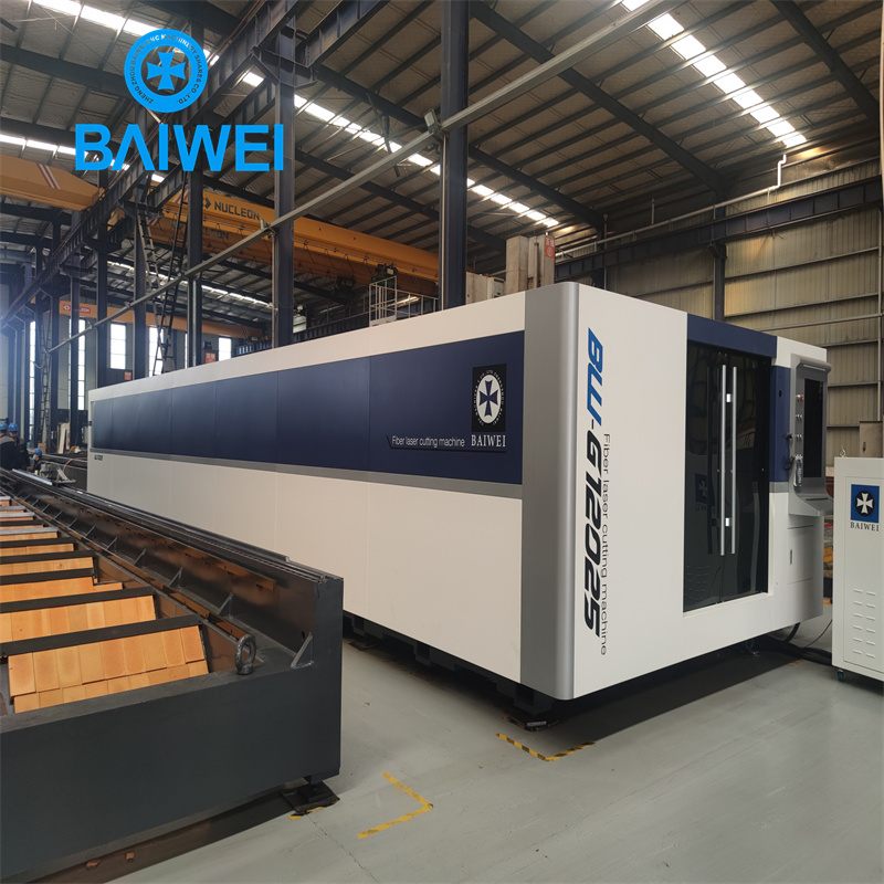 6KW laserleikkauskone metallilevylle