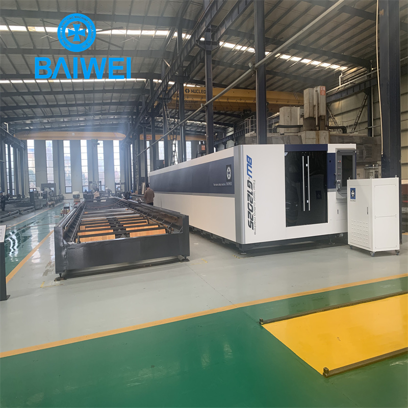6KW laserleikkauskone metallilevylle