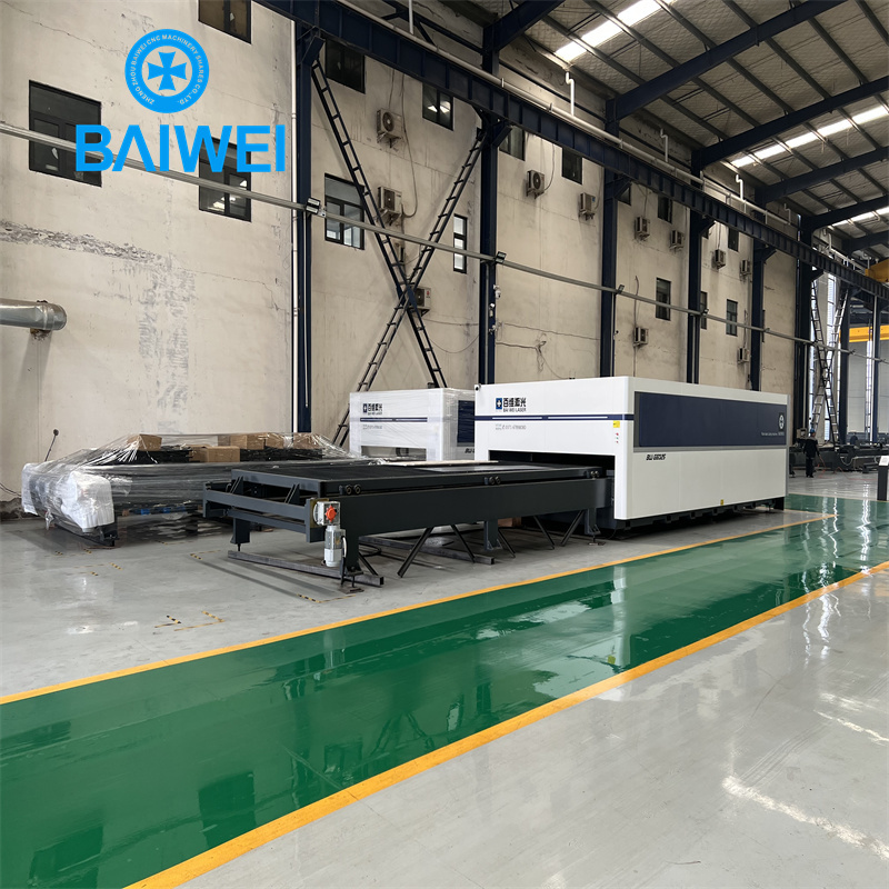 3000w 20mm sheet metal fiber laser cutting machine