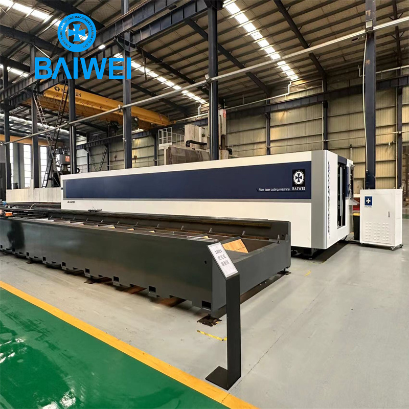 1000W CNC Thin SS CS Sheet Metal Fiber Laser Cutting Machine