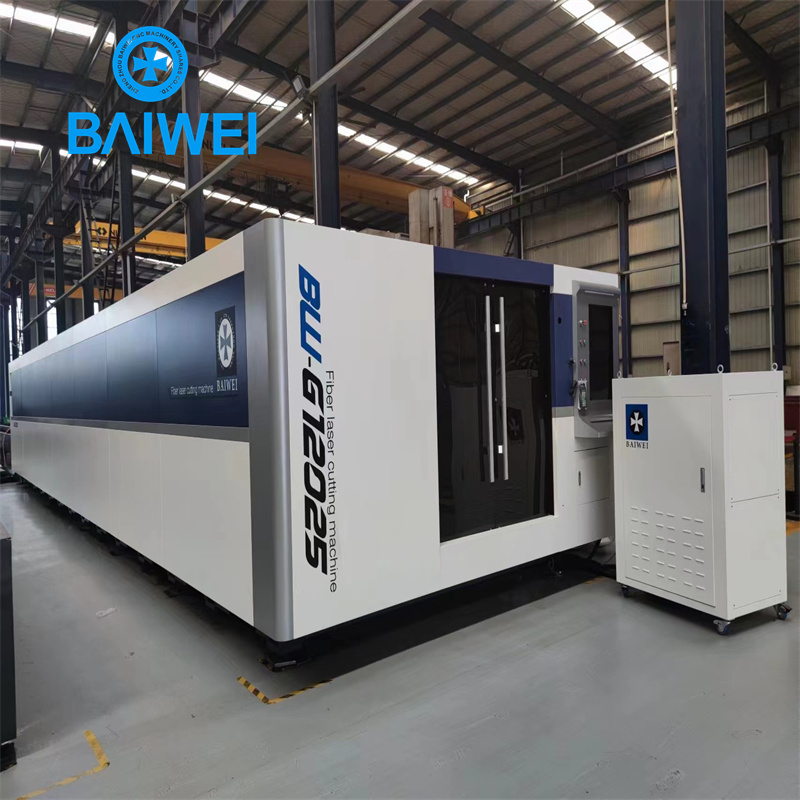 2000W metal laser cutter CNC sheet metal fiber laser cutting machine
