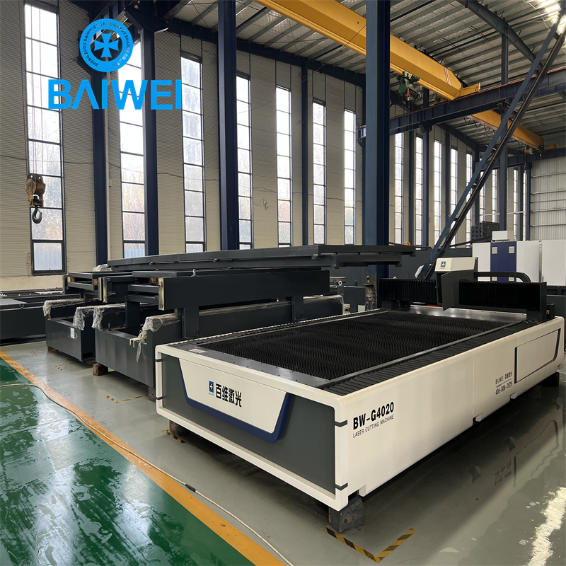 6kw Laser cutting machine for metal sheet