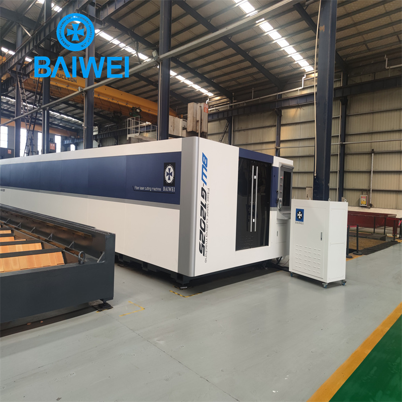 6KW laserleikkauskone metallilevylle