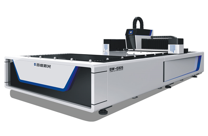 Open type fiber laser cutting machine