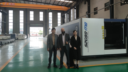 Customers from Brazil visited the BAIWEI factory