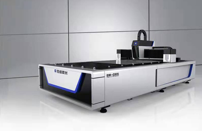 Open type fiber laser cutting machine