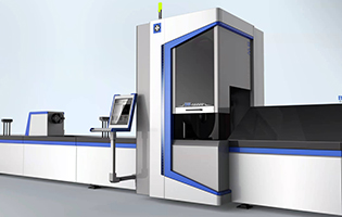 BW160 Fiber laser tube cutting machine 