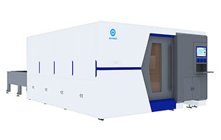 Closed type fiber laser plate&tube cutting machine
